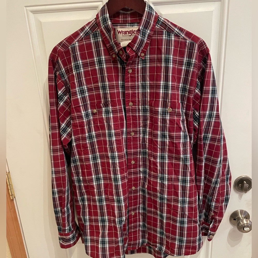 -Wrangler Button Down Shirt-